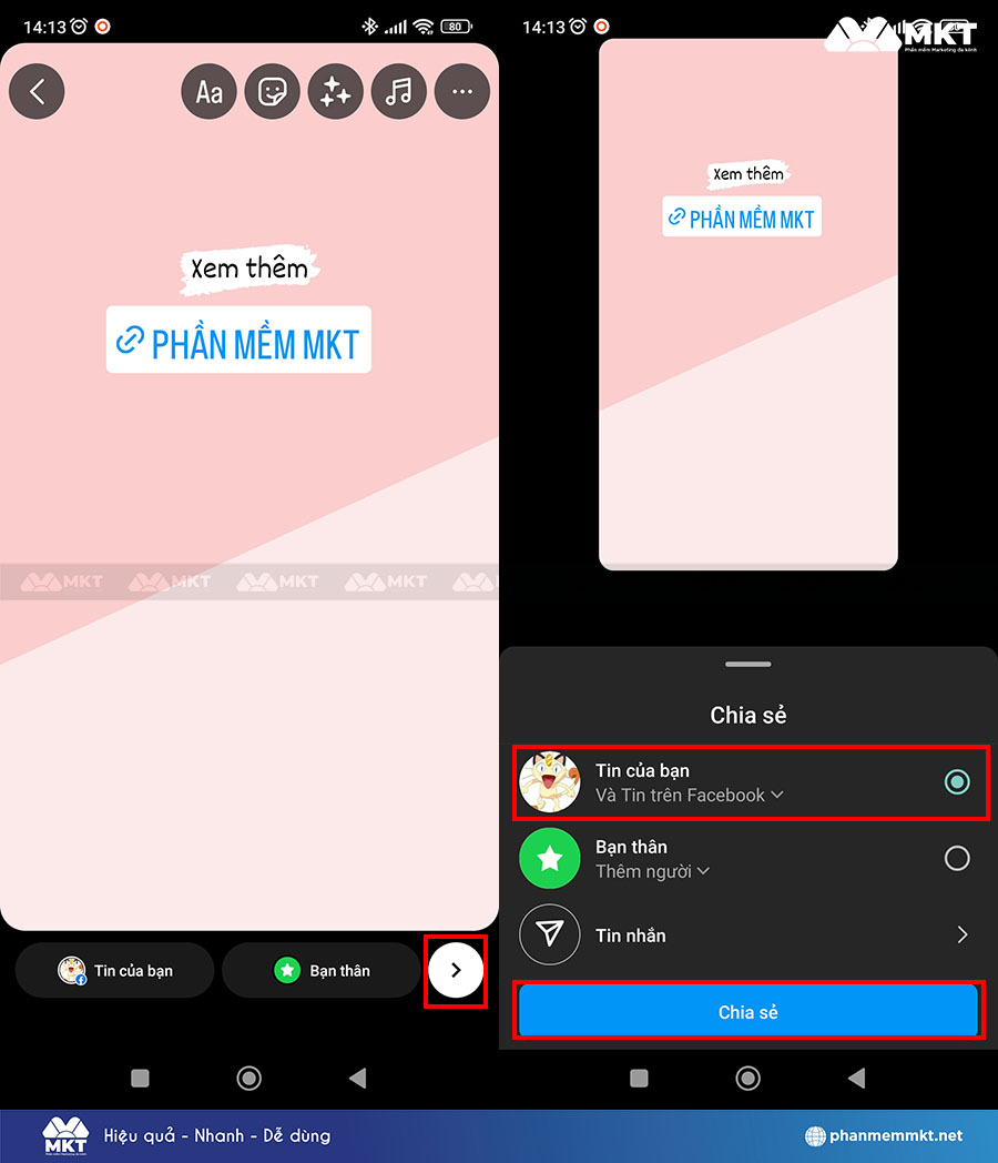 Đăng Story Instagram