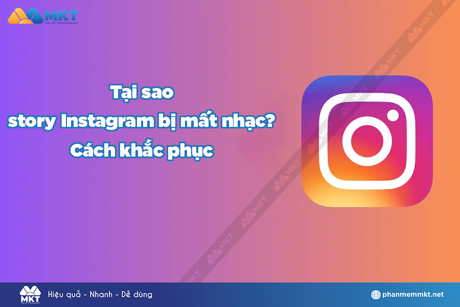 Story Instagram bị mất nhạc