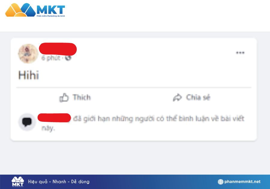 Bài viết đang giới hạn bình luận
