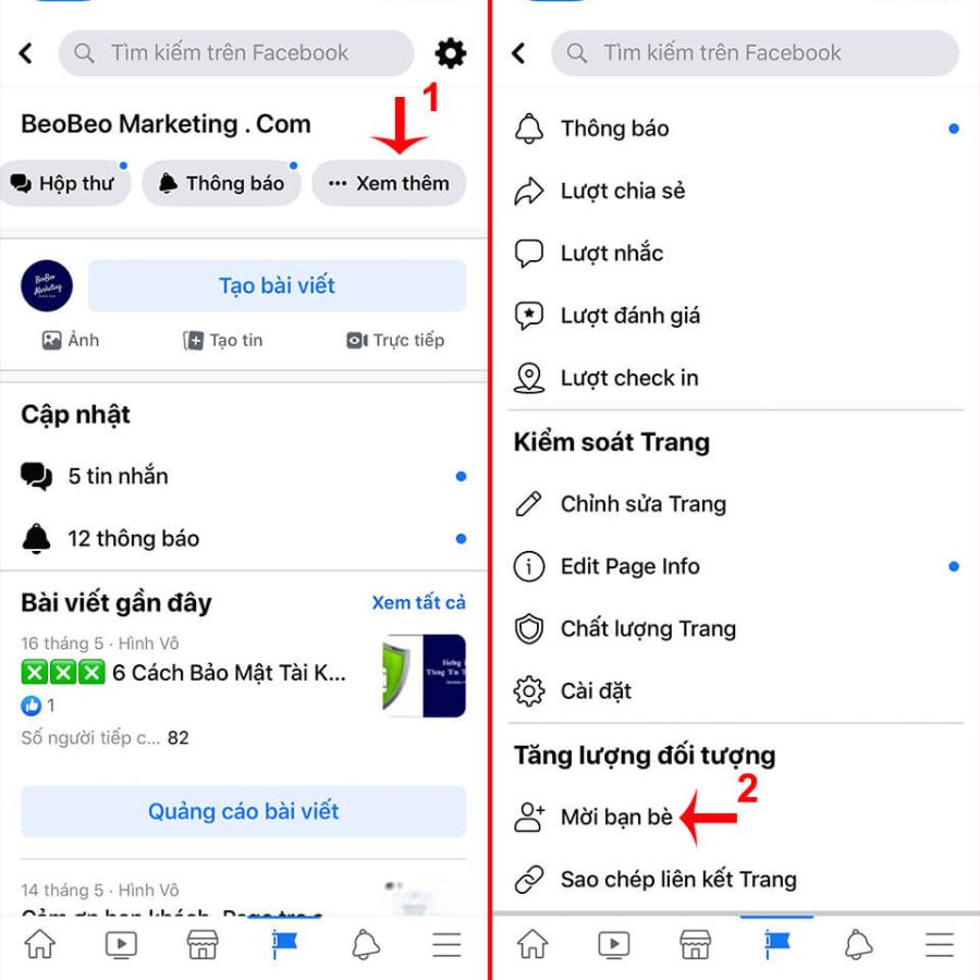 Cách tăng lượt theo dõi trên fanpage miễn phí