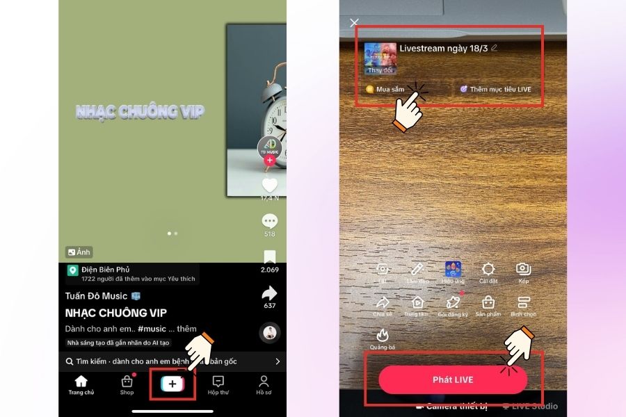 Tiktok bao nhiêu follow thì được bật livestream