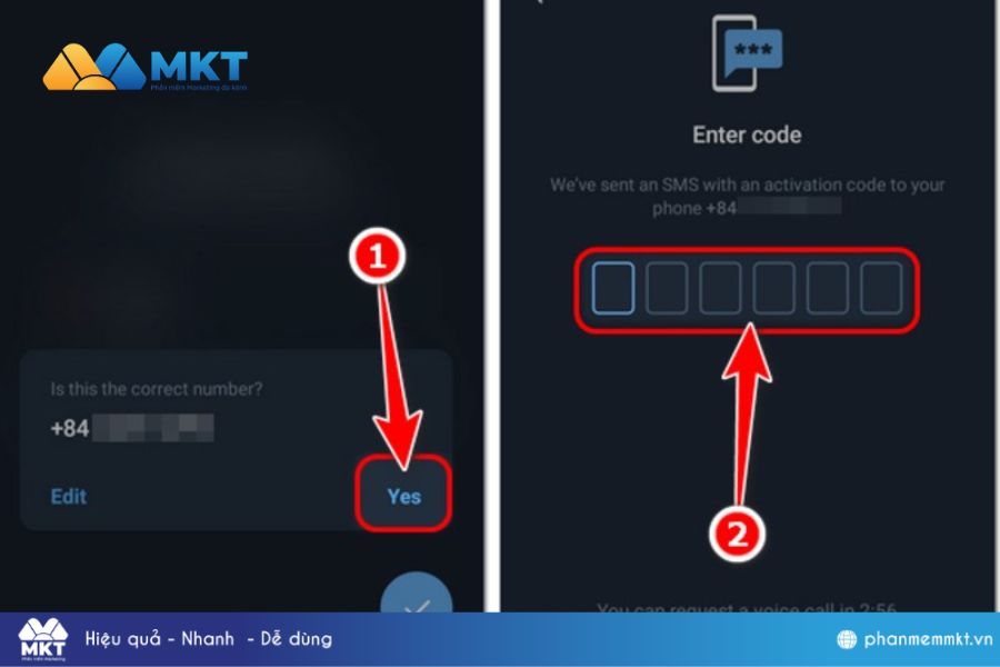 Tạo tài khoản telegram bằng gmail đơn giản