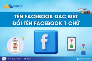 Hướng dẫn cách đổi tên Facebook 1 chữ
