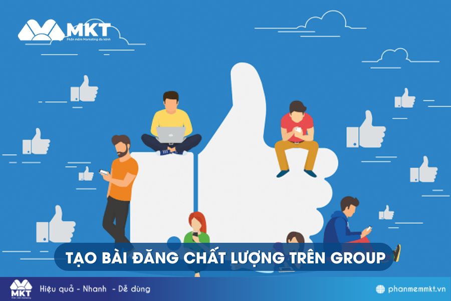 Chia sẻ bài viết chất lượng lên group 