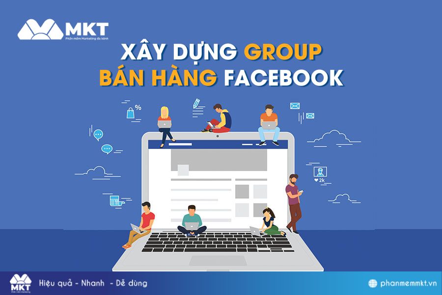 Xây dựng group riêng để tuyển sỉ và chăm sóc hệ thống