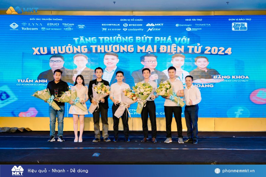 Nhìn lại sự kiện "Tăng trưởng bứt phá với xu hướng thương mại điện tử 2024"