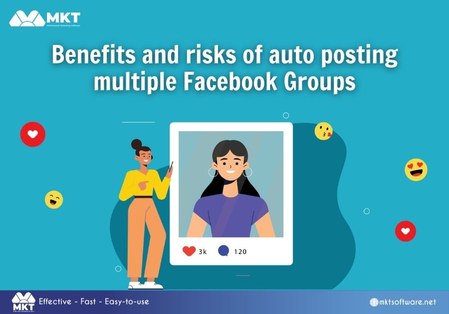 Benefits and risks of auto posting multiple Facebook Groups