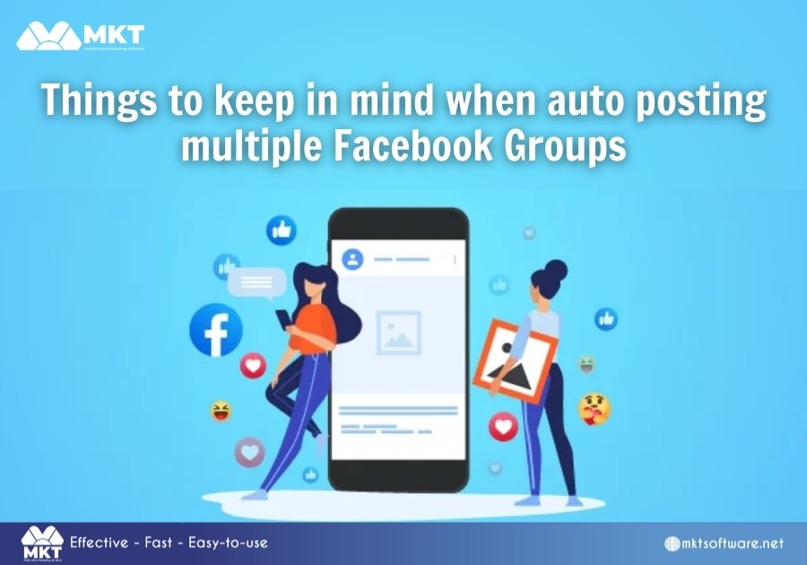 Things to keep in mind when auto posting multiple Facebook Groups