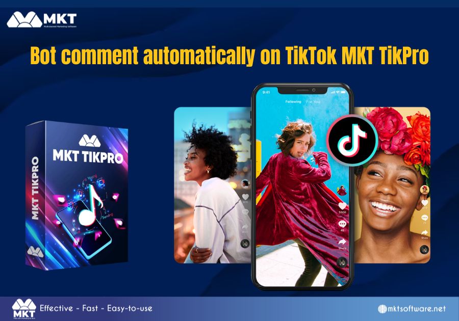 Bot comment automatically on TikTok MKT TikPro - New marketing trend 2025