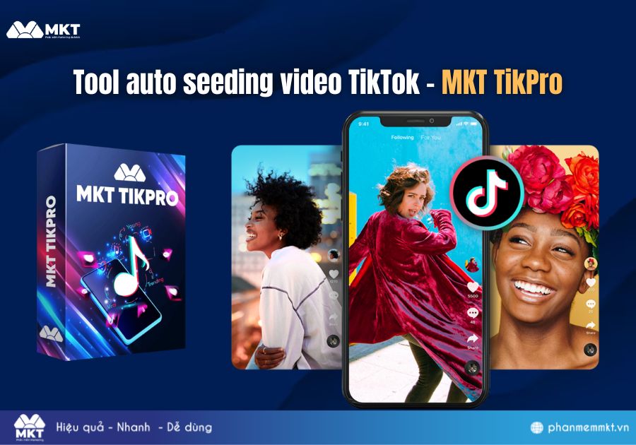 Sử dụng phần mềm seeding livestream TikTok - MKT TikPro hỗ trợ