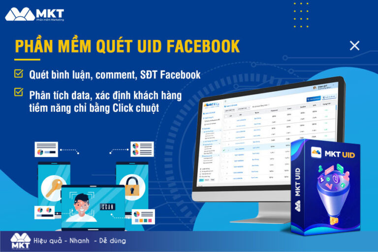 Phần mềm quét data khách hàng MKT Data siêu chuẩn xác, nhanh chóng