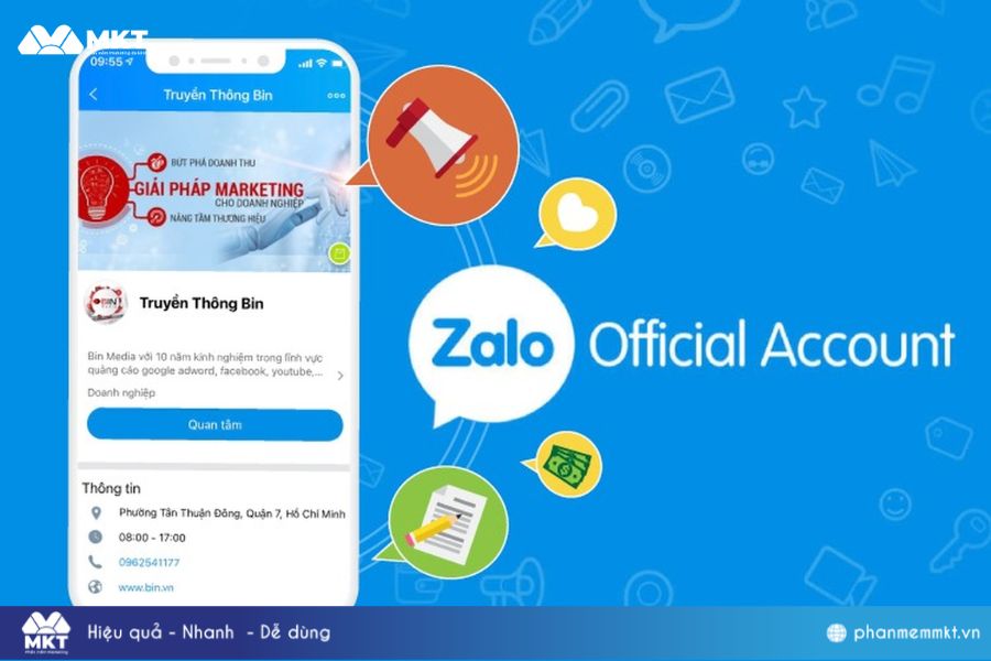 Tuyển tập những mẫu tin nhắn Zalo OA cực thu hút 