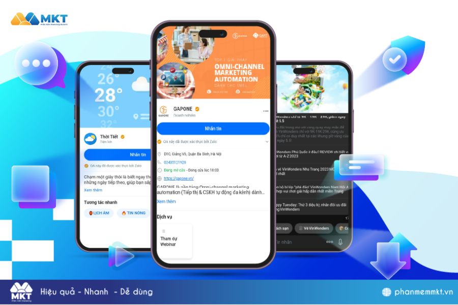 Tuyển tập những mẫu tin nhắn Zalo OA cực thu hút 