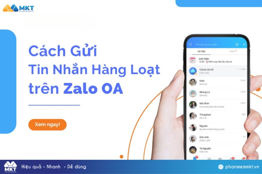 Đánh giá phần mềm tự động gửi tin nhắn Zalo theo list SĐT số 1 VN