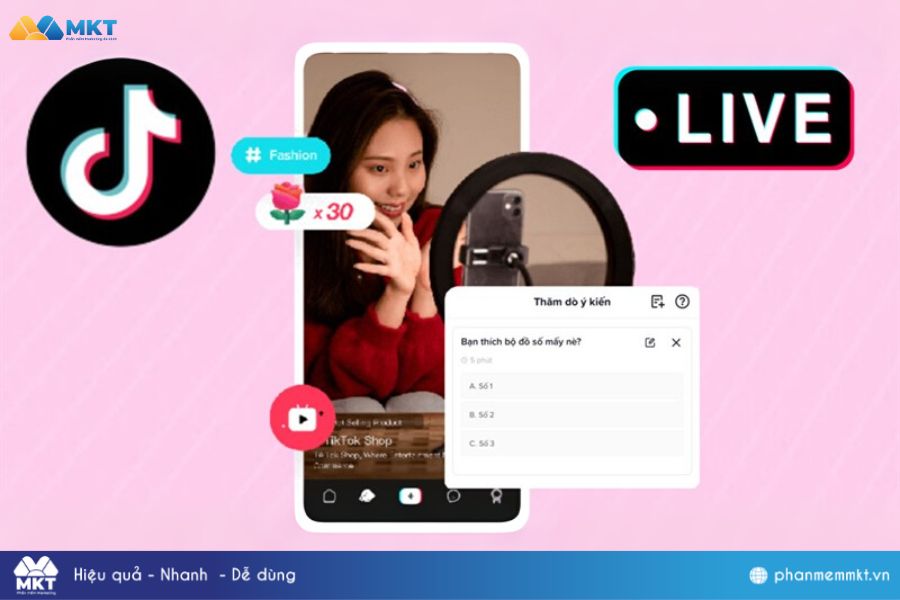 Những cách thủ công giúp tăng hiệu quả phiên livstream TikTok