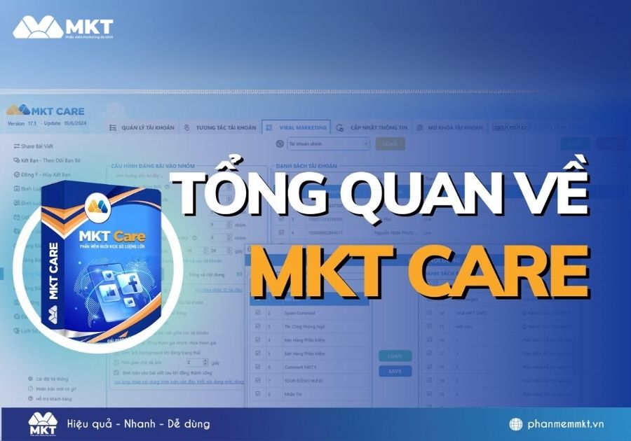 Tổng quan về phần mềm MKT Care