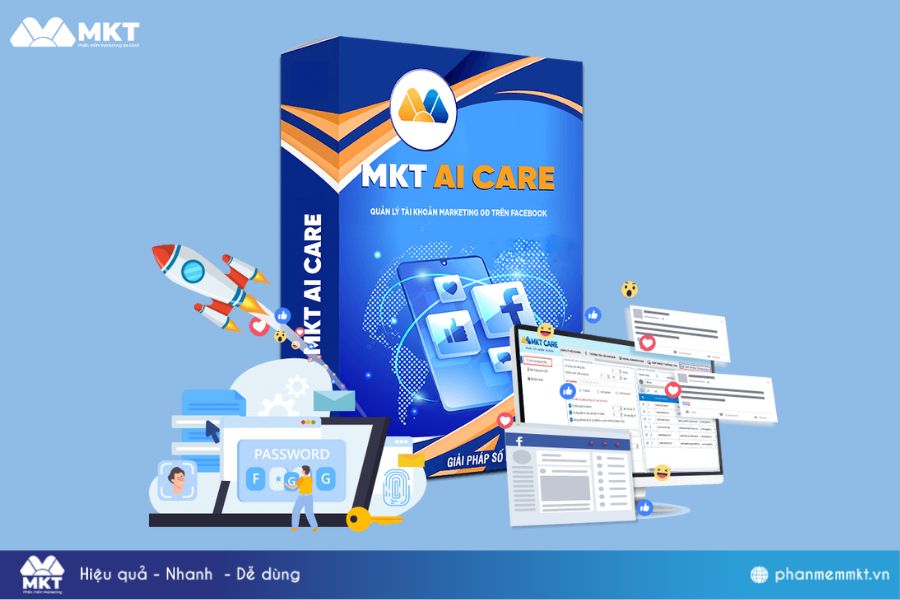 Khám phá phần mềm tự động chia sẻ bài viết lên Facebook tốt nhất 2026 - MKT Care