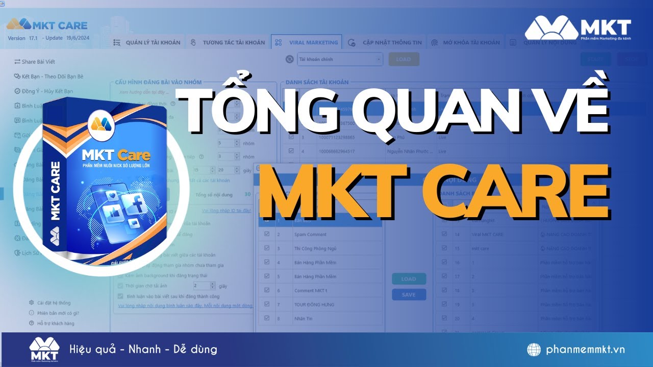 Tổng quan về chức năng Seeding trên MKT Care