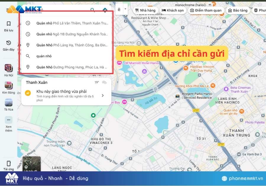 Cách gửi vị trí qua Zalo