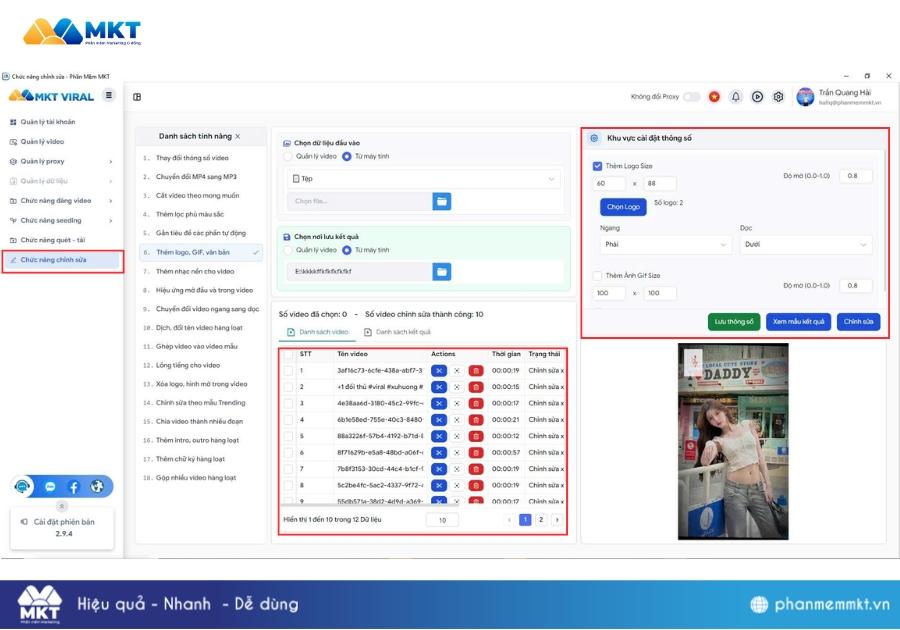 Phần mềm MKT Viral