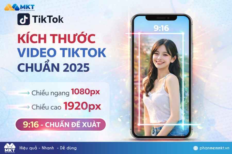 Kích thước video TikTok là bao nhiêu