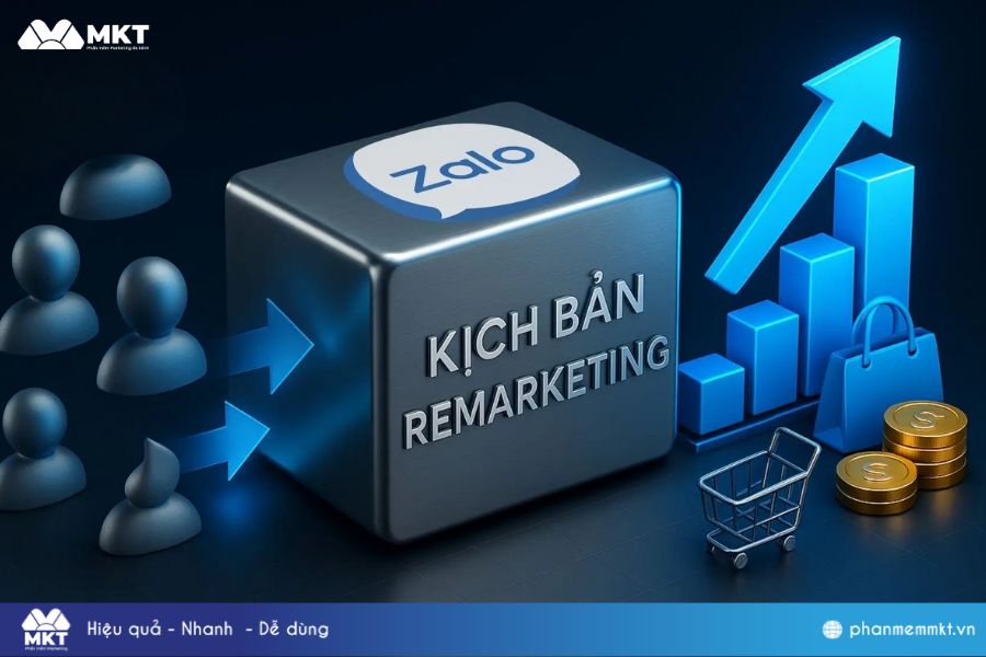 Các nhóm kịch bản remarketing Zalo hiệu quả nhất hiện nay