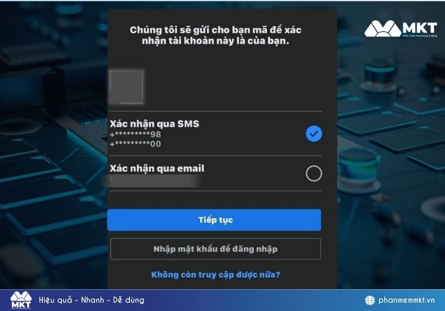 cách lấy lại mật khẩu Facebook khi quên
