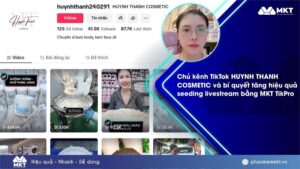 seeding livestream TikTok