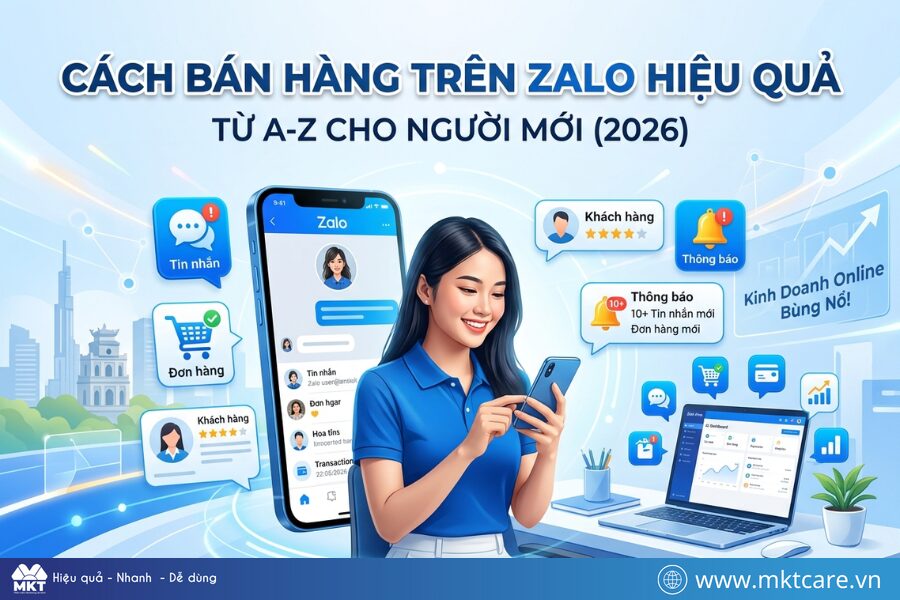 Cách Bán Hàng Trên Zalo Hiệu Quả Từ A-Z Cho Người Mới (2026)
