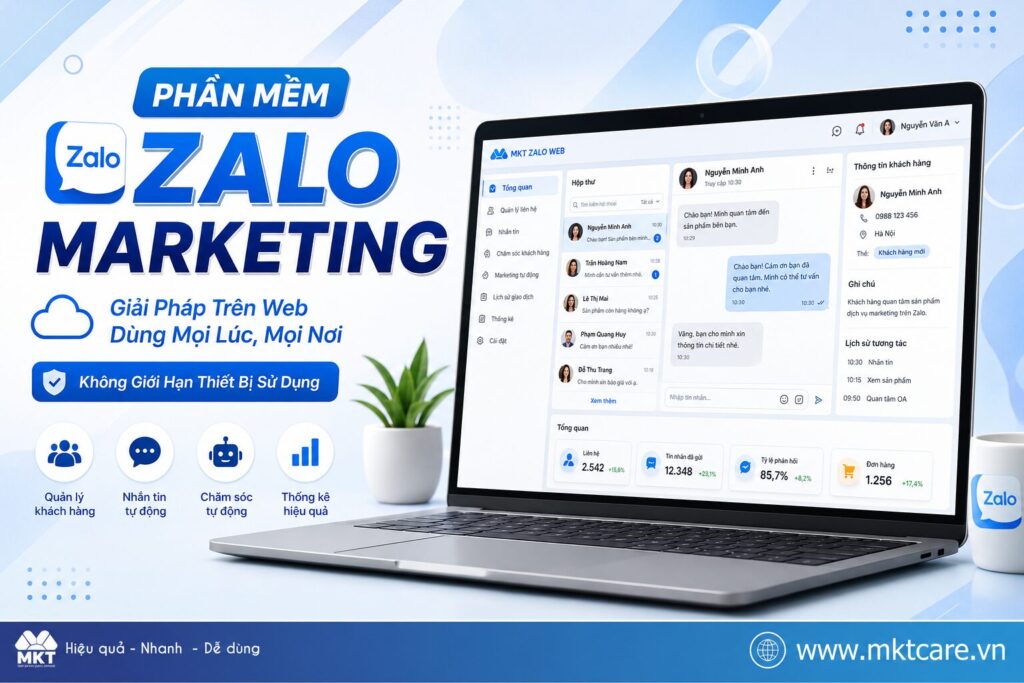 phần mềm zalo marketing