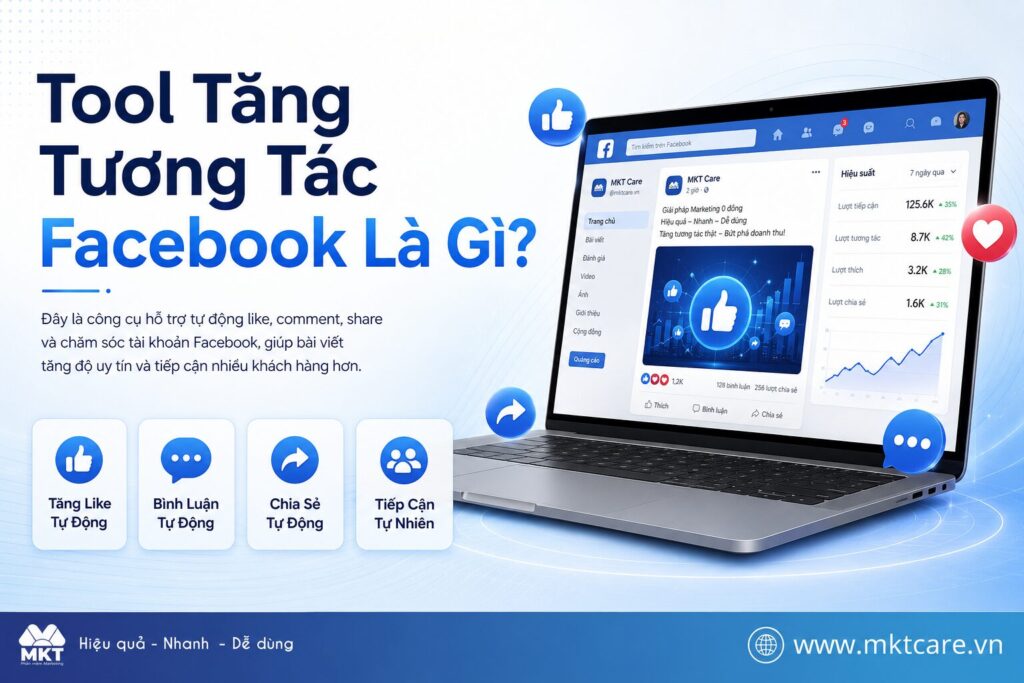Tool tăng tương tác Facebook là gì?