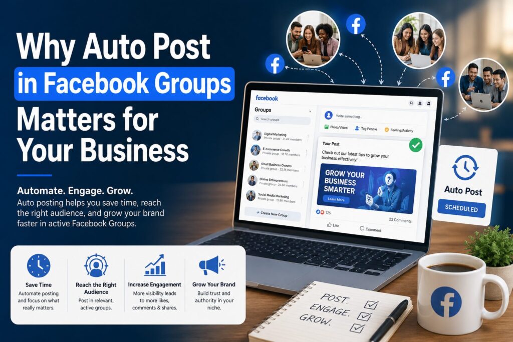 Why Auto Post in Facebook Groups Matters for Your Business