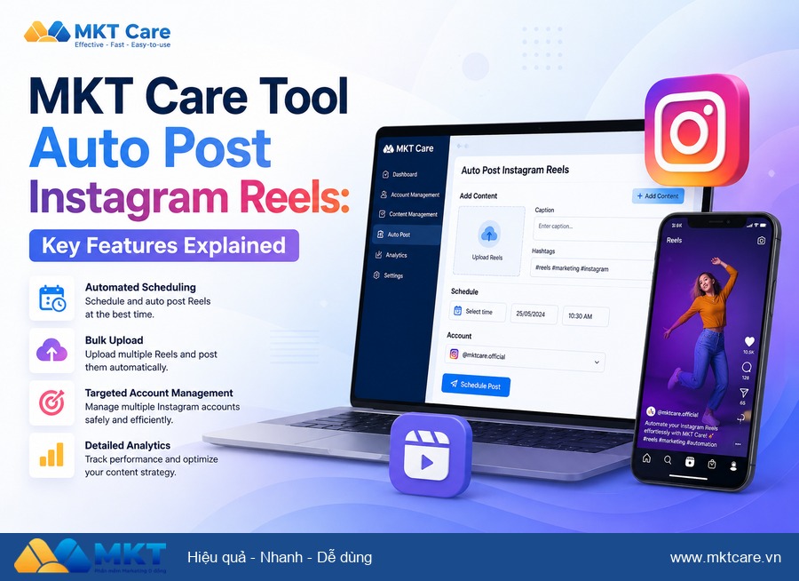 tool auto post instagram reels - MKT Care Tool Auto Post Instagram Reels: Key Features Explained
