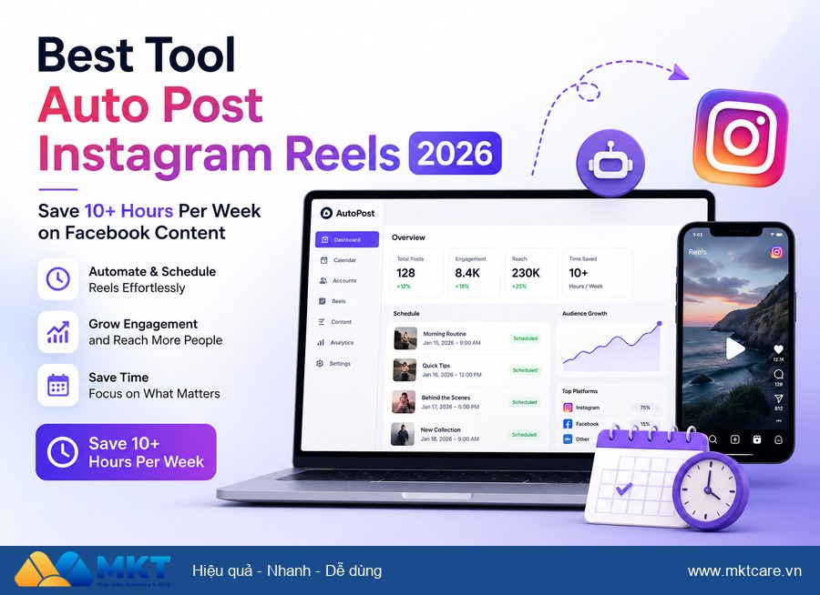 MKT Software - tool auto post instagram reels