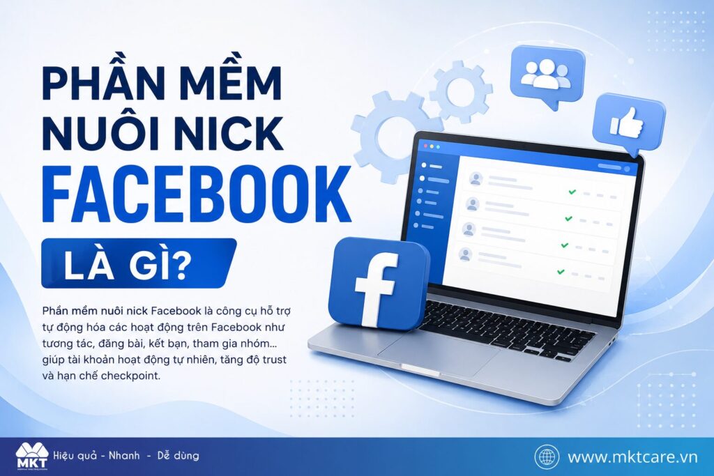 phần mềm nuôi nick facebook là gì