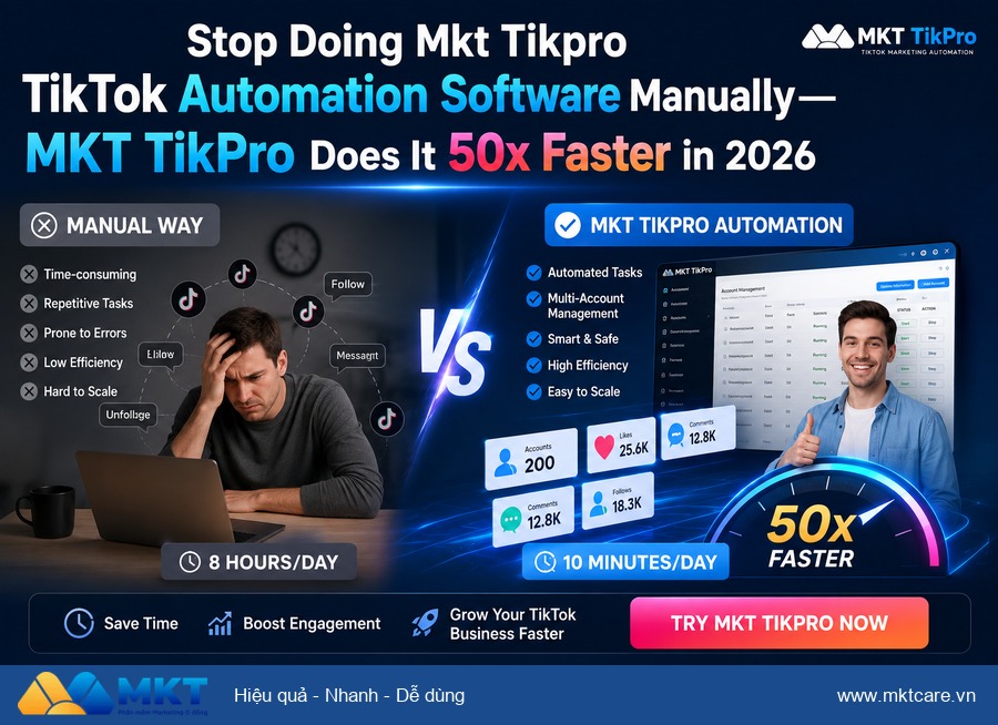 MKT Software - MKT TikPro TikTok automation software