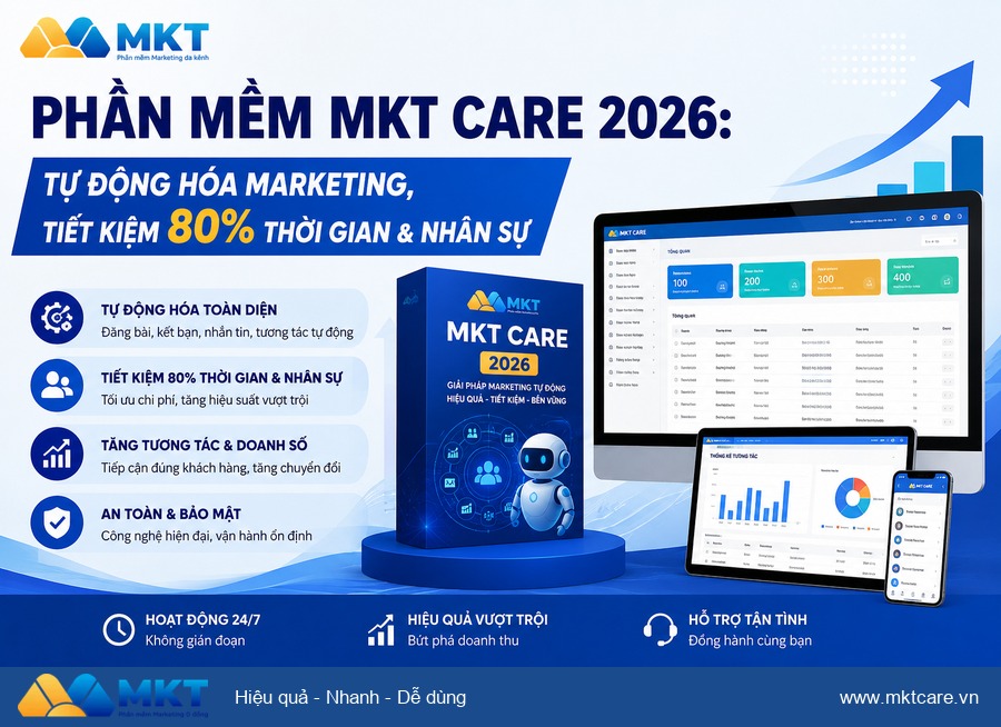 Phần mềm MKT - phần mềm MKT Care