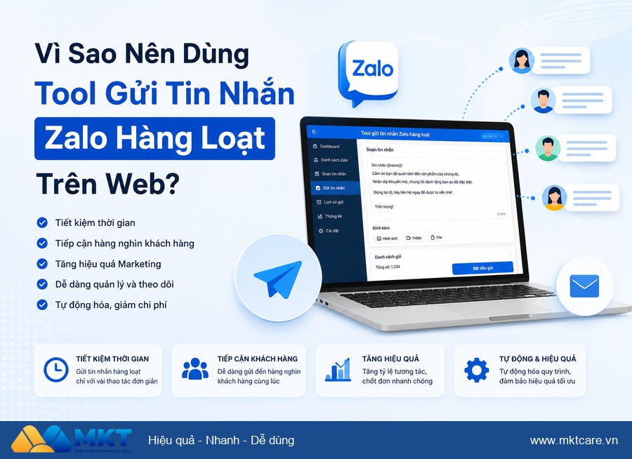 tool gửi tin nhắn zalo hàng loạt - Vì Sao Nên Dùng Tool Gửi Tin Nhắn Zalo Hàng Loạt Trên Web?