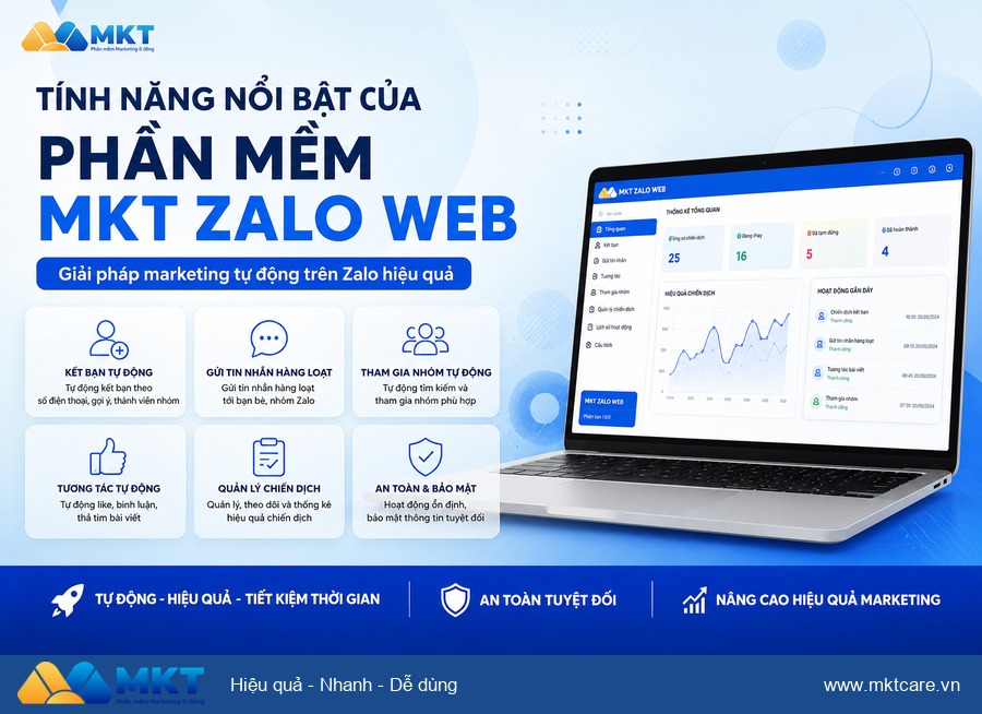 tool gửi tin nhắn zalo hàng loạt - Tính Năng Nổi Bật Của Phần Mềm MKT Zalo Web