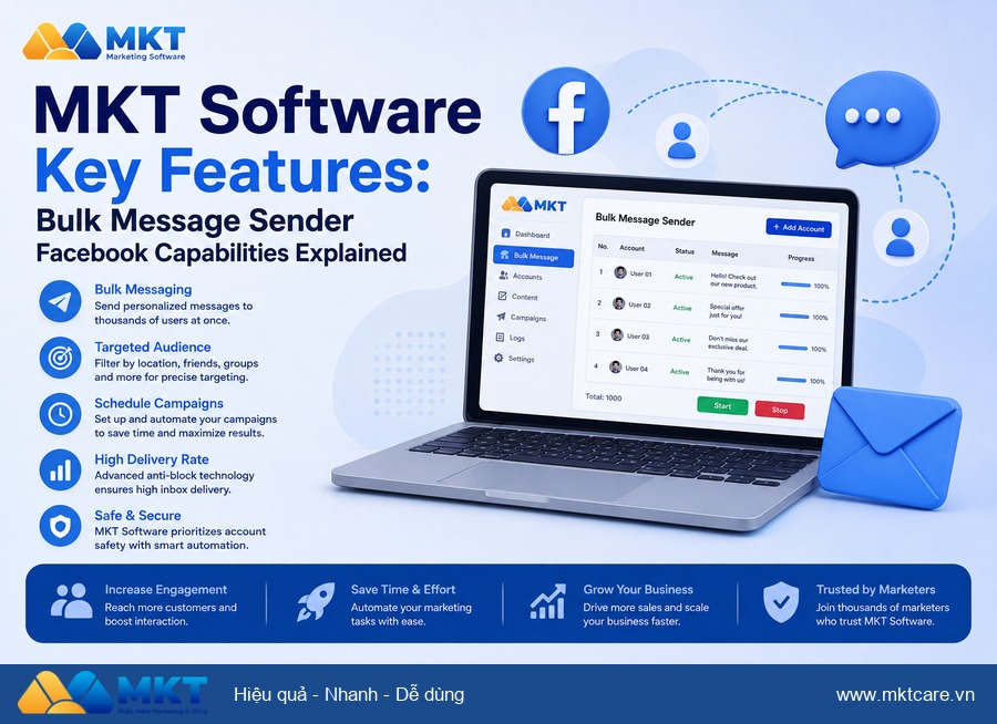 bulk message sender facebook - MKT Software Key Features: Bulk Message Sender Facebook Capabilities Explained