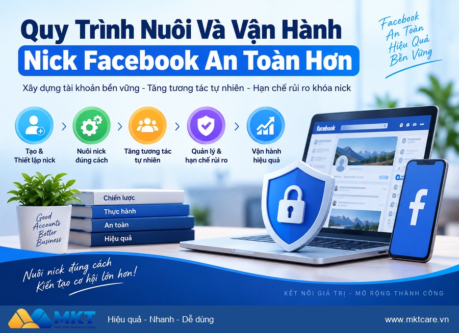 cách nuôi nick facebook không bị checkpoint - Quy Trình Nuôi Và Vận Hành Nick Facebook An Toàn Hơn