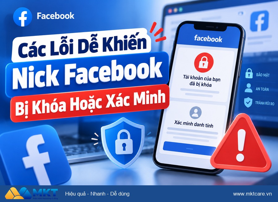 cách nuôi nick Facebook mới không bị vô hiệu hóa - Các Lỗi Dễ Khiến Nick Facebook Bị Khóa Hoặc Xác Minh