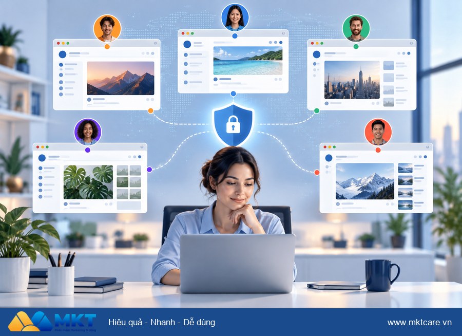 tách profile Chrome cho nhiều nick Facebook - tách trang cá nhân Chrome cho nhiều nick Facebook - Quy trình tách trang cá nhân Chrome và vận hành nhiều nick an toàn