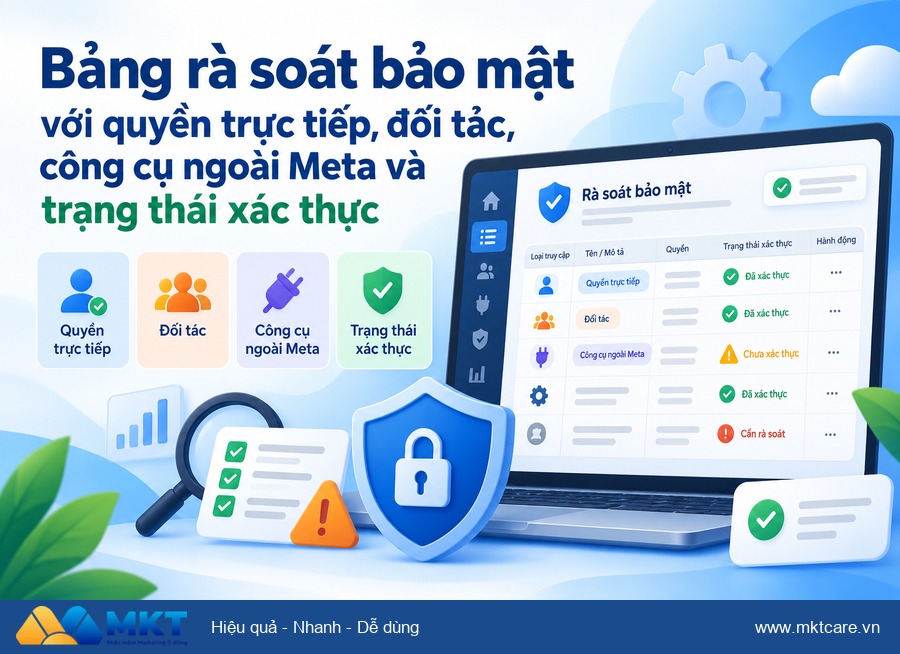 checklist bàn giao tài khoản Facebook khi nhân sự nghỉ việc - rà soát bảo mật Facebook sau khi thu hồi quyền nhân sự